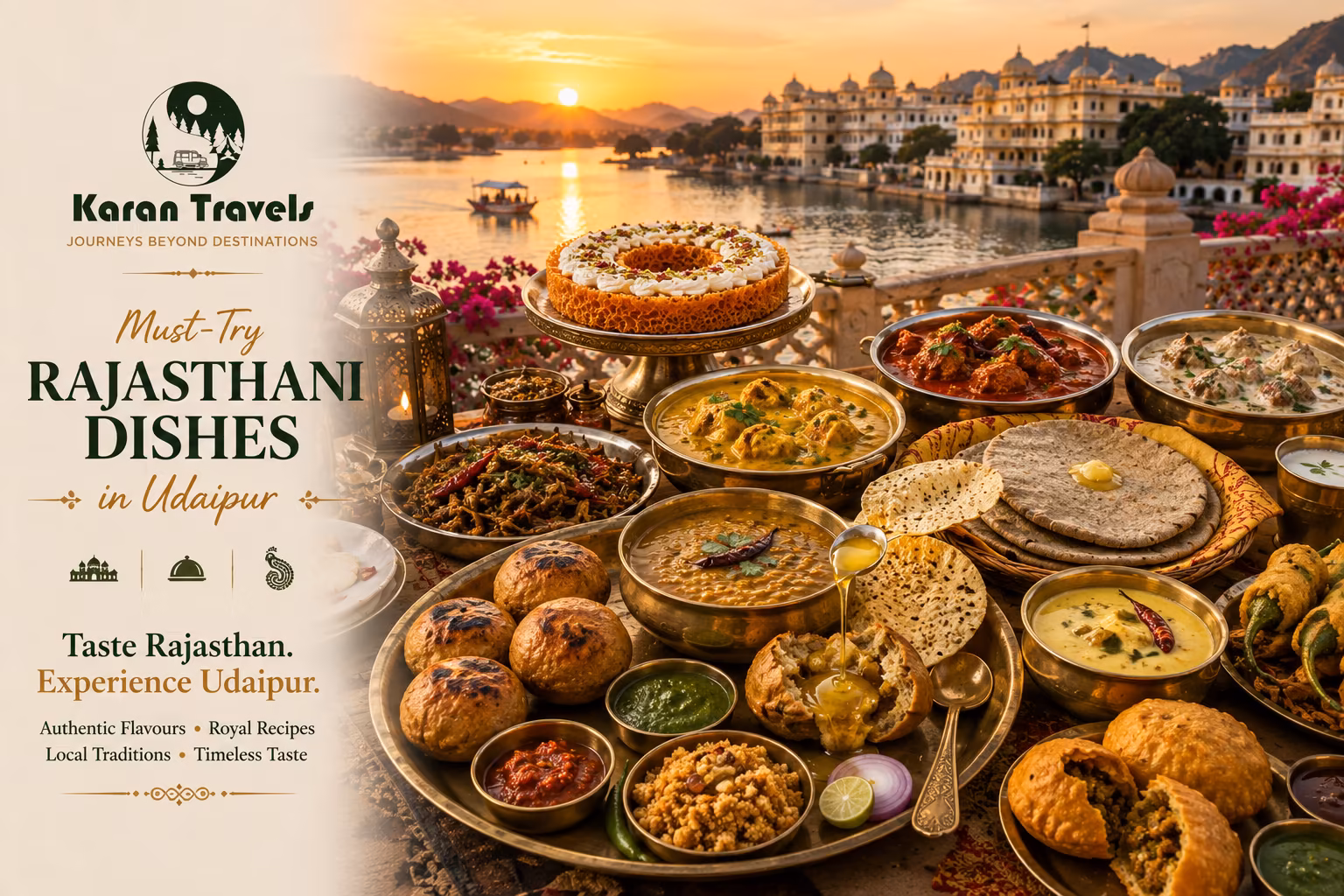 Must‑Try Rajasthani Dishes in Udaipur: A Food Lover’s Guide