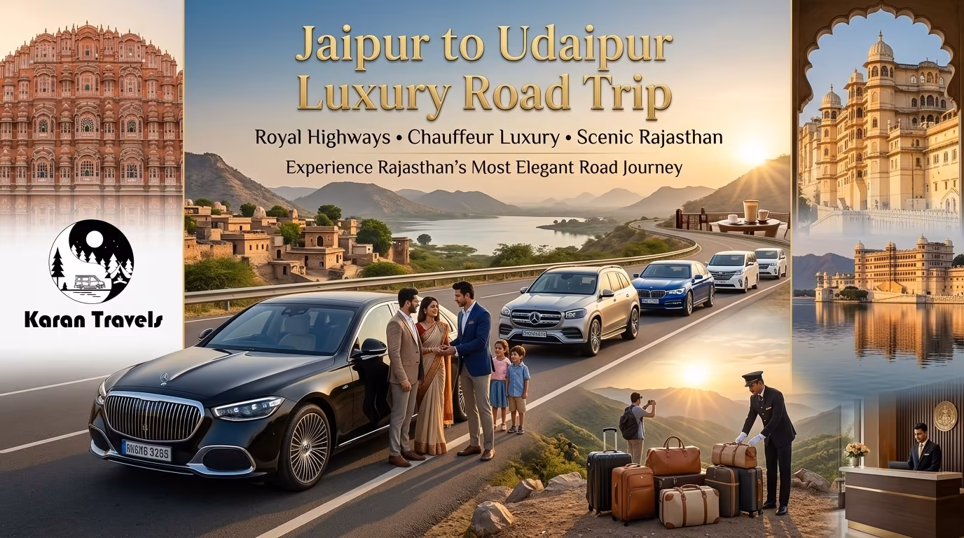 Jaipur to Udaipur Luxury Road Trip: A Premium Rajasthan Journey in Style