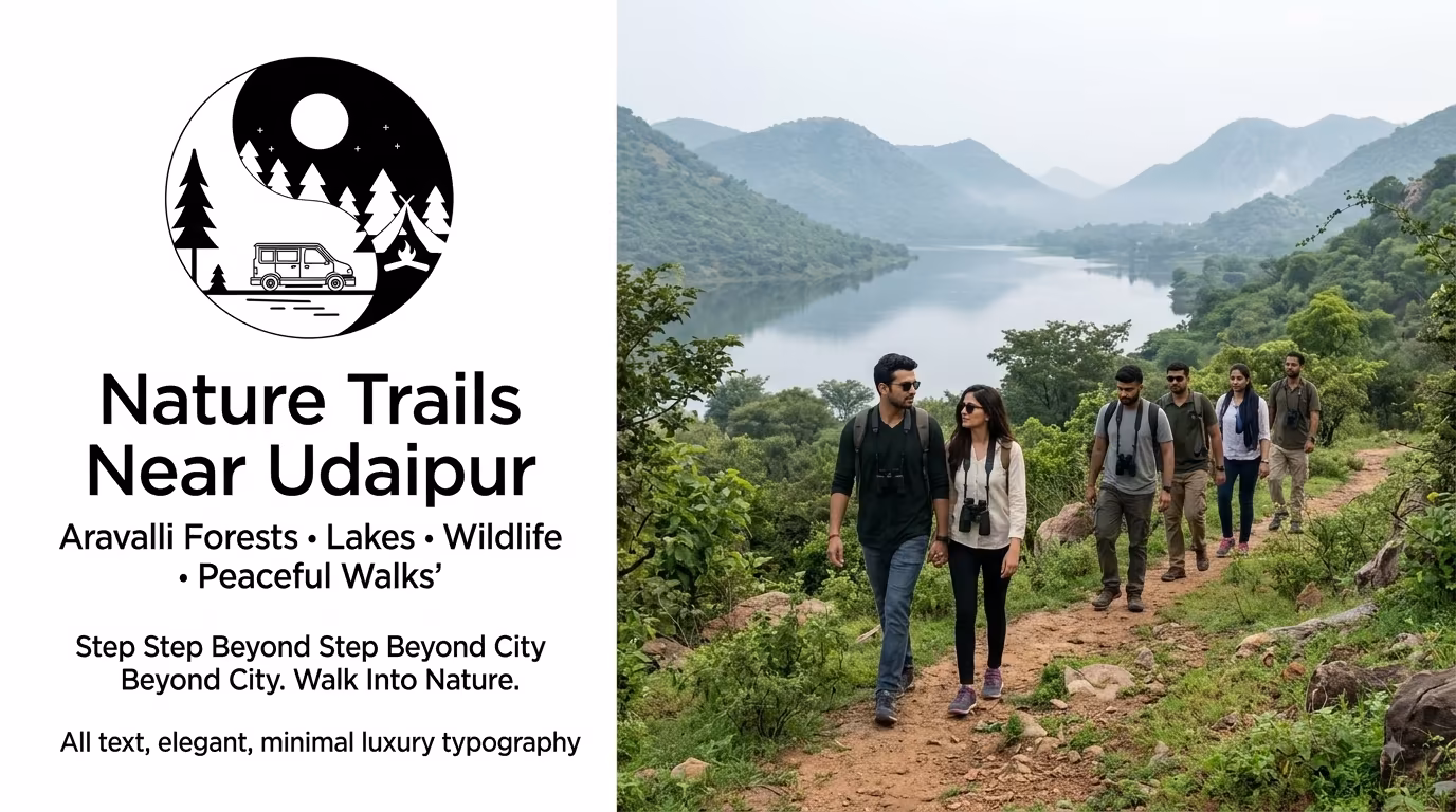 Exploring the Best Nature Trails Near Udaipur: A Guide for Hikers, Photographers, and Nature Lovers