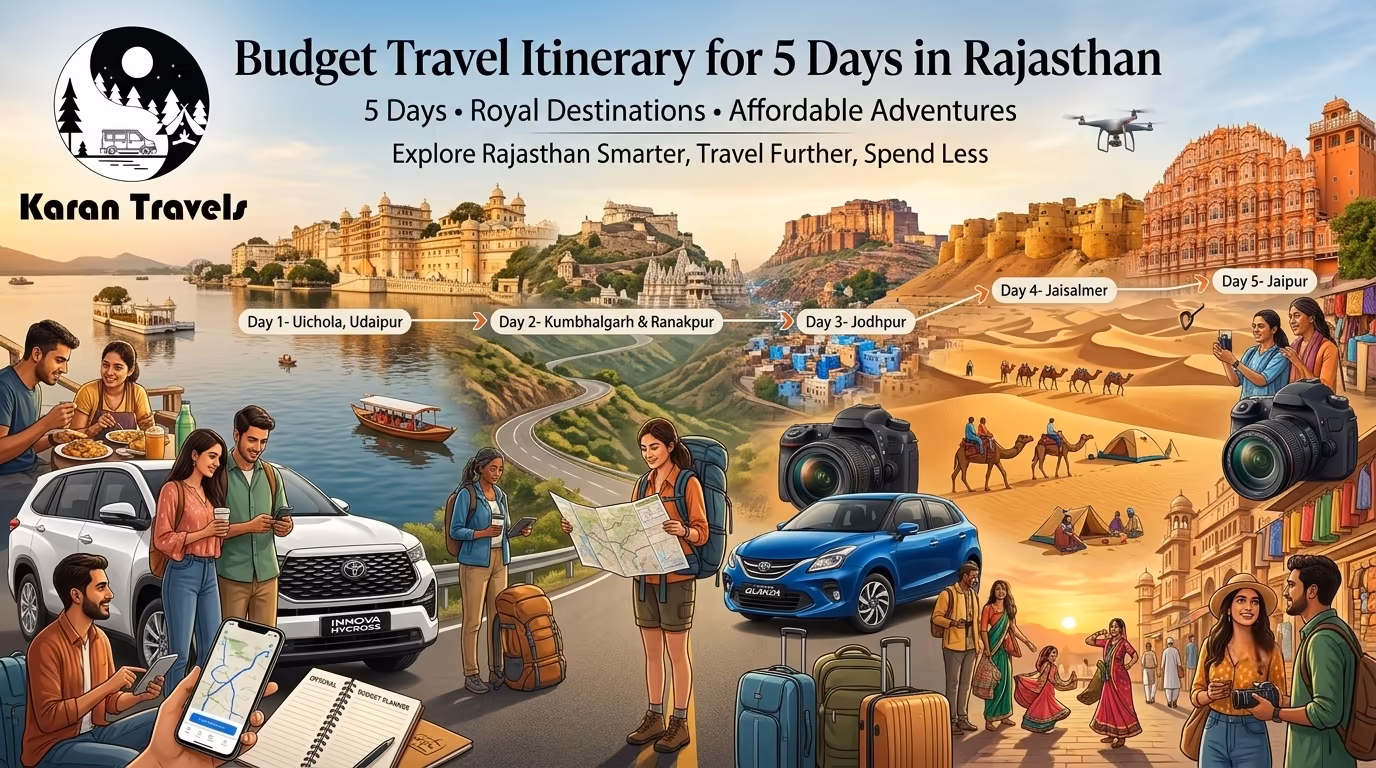 Budget Travel Itinerary for 5 Days in Rajasthan: A Practical Guide for First‑Time Visitors