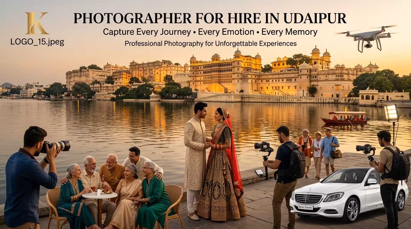 Capture Your Udaipur Dream: Hire a Professional Photographer for Unforgettable Memories