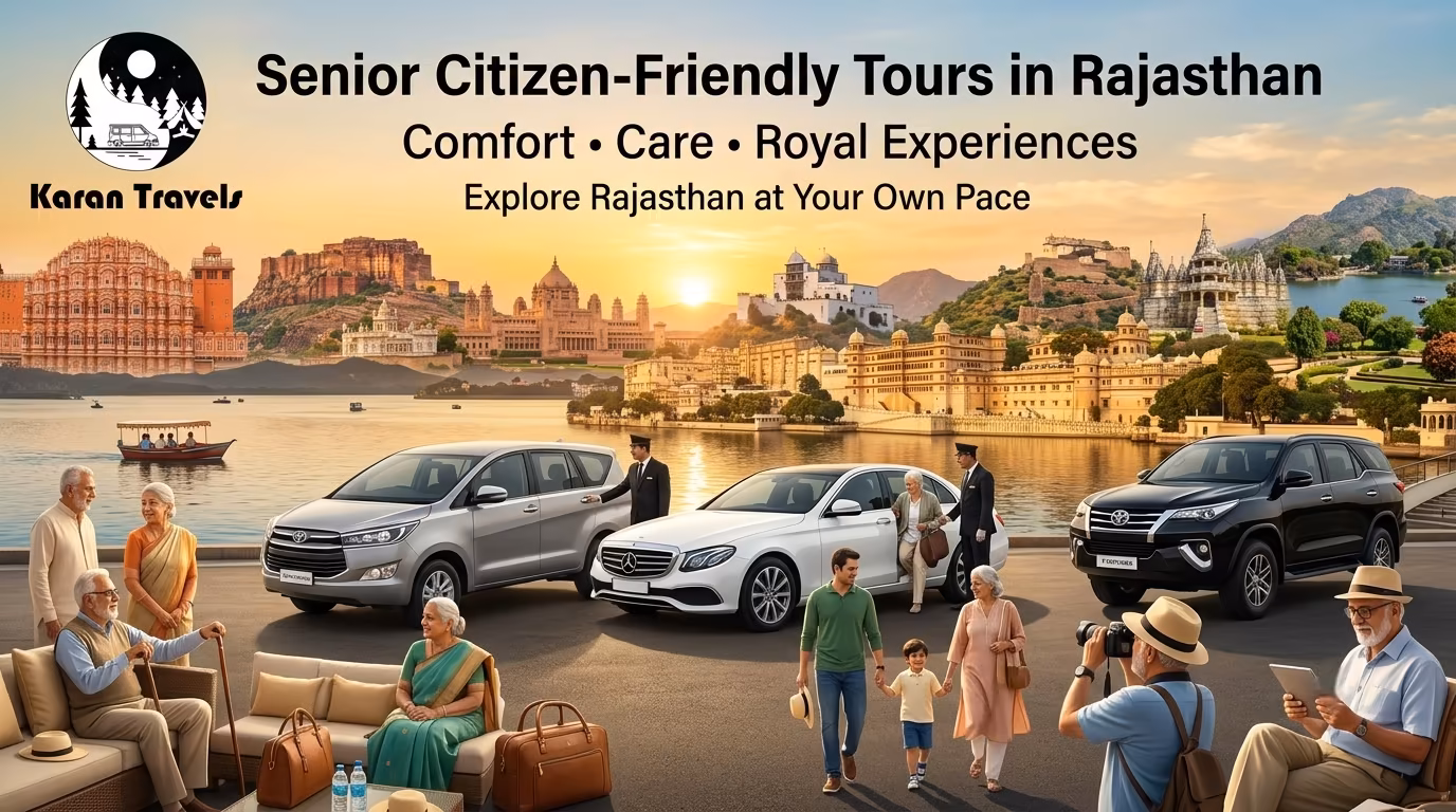 Senior Citizen-Friendly Tours in Rajasthan: A Comfortable and Memorable Journey
