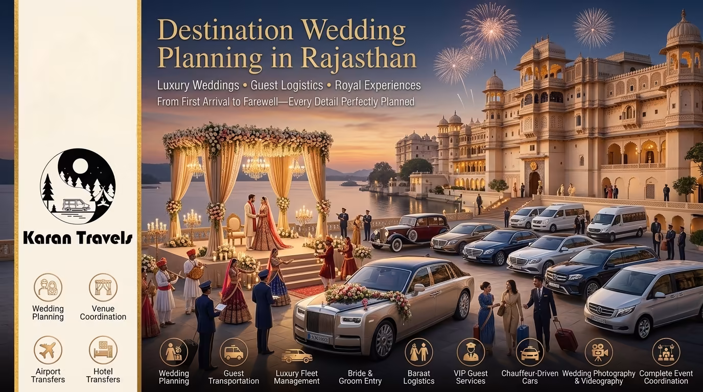 Destination Wedding Planning in Rajasthan: A Luxury Guide to Royal Celebrations