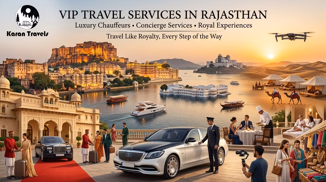 VIP Travel Services in Rajasthan: Experience Luxury, Comfort & Personalized Hospitality