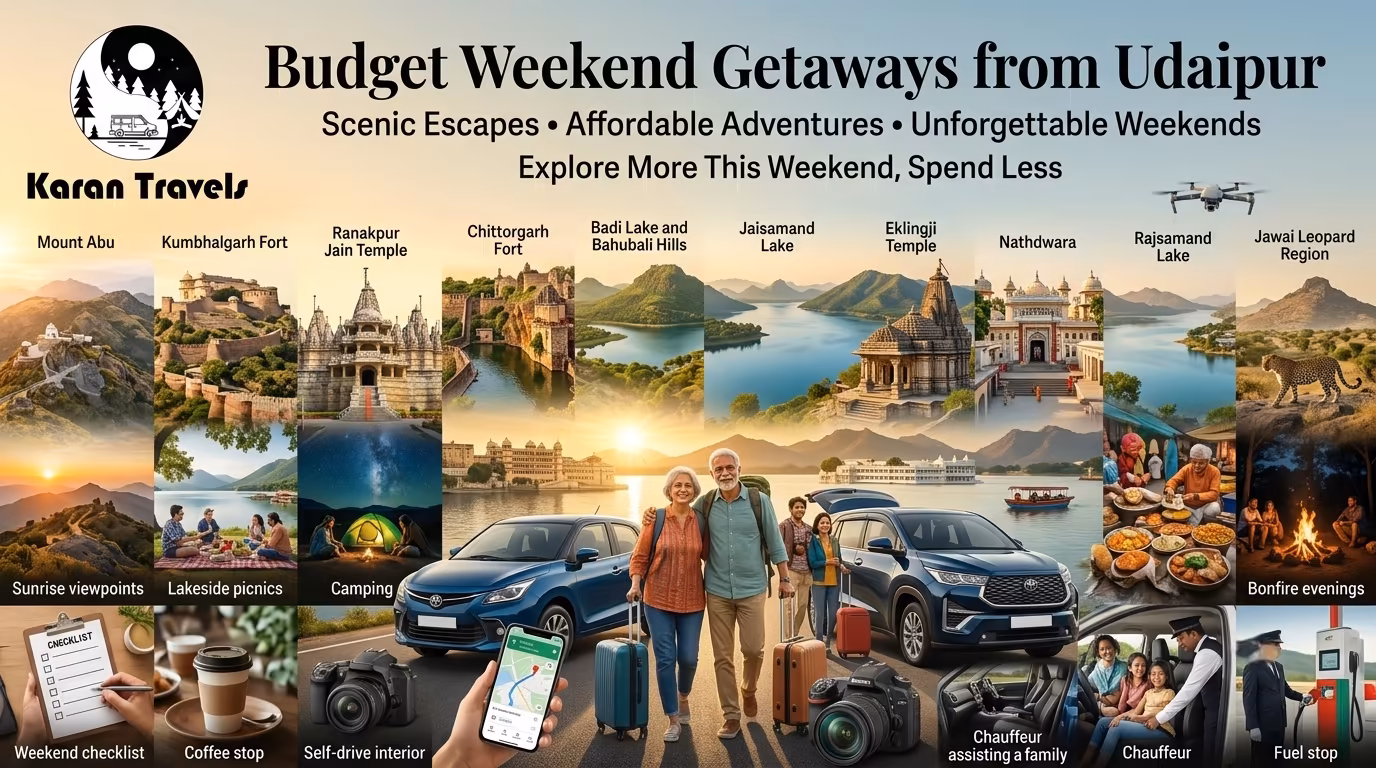 Budget Weekend Getaways from Udaipur: Affordable Adventures Near the City