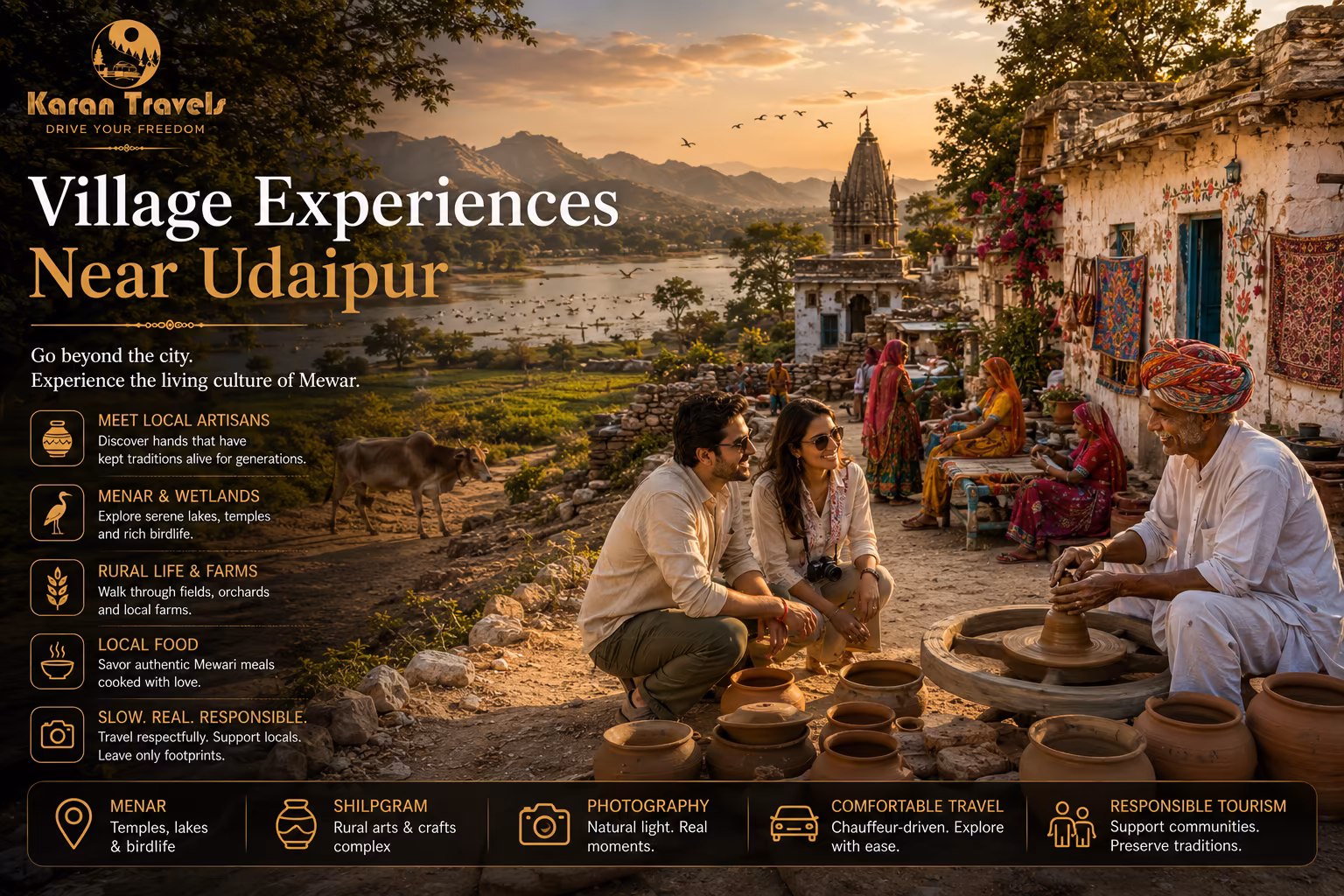 Discover Authentic Village Experiences Near Udaipur: A Guide to Rural Rajasthan Adventures