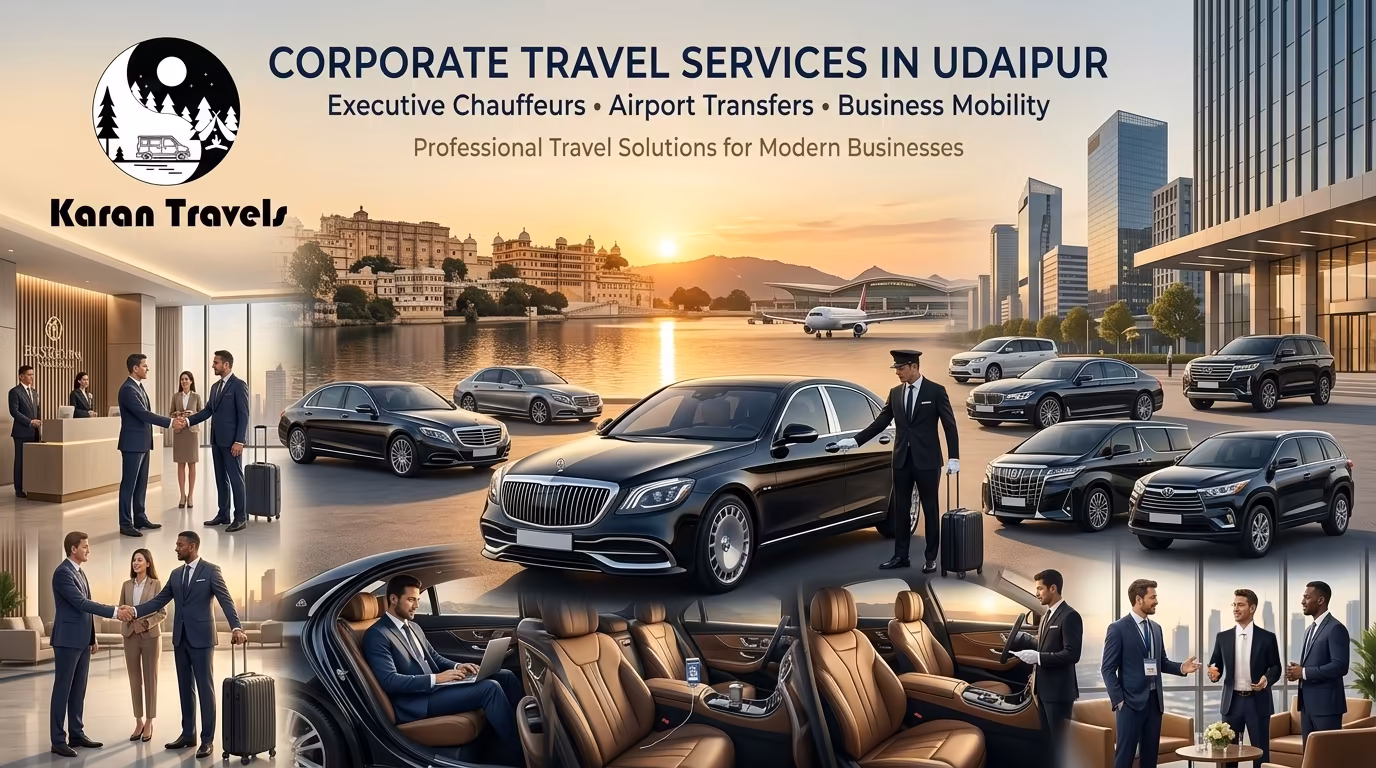 Corporate Travel Services in Udaipur: Professional Transportation Solutions for Modern Businesses