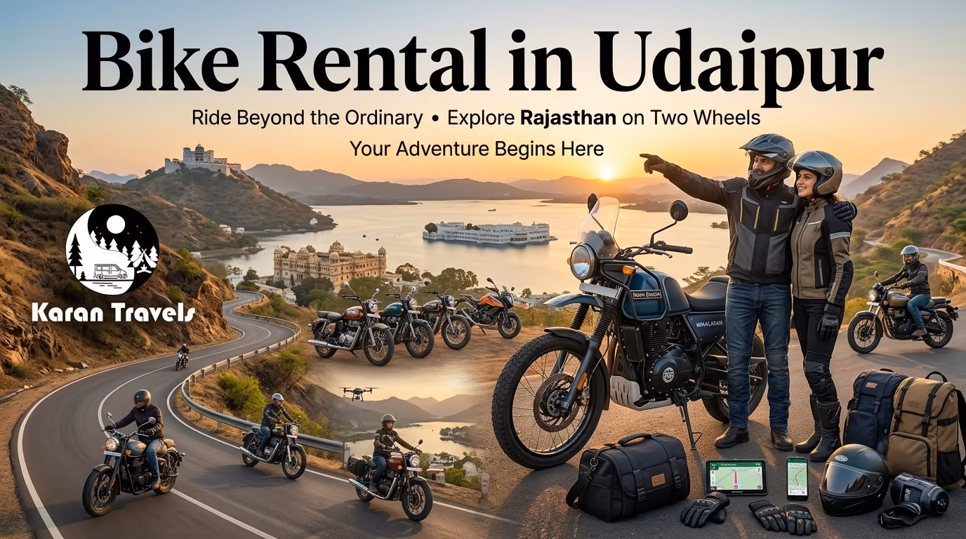Your Ultimate Guide to Bike Rental in Udaipur: Ride the City of Lakes on Two Wheels