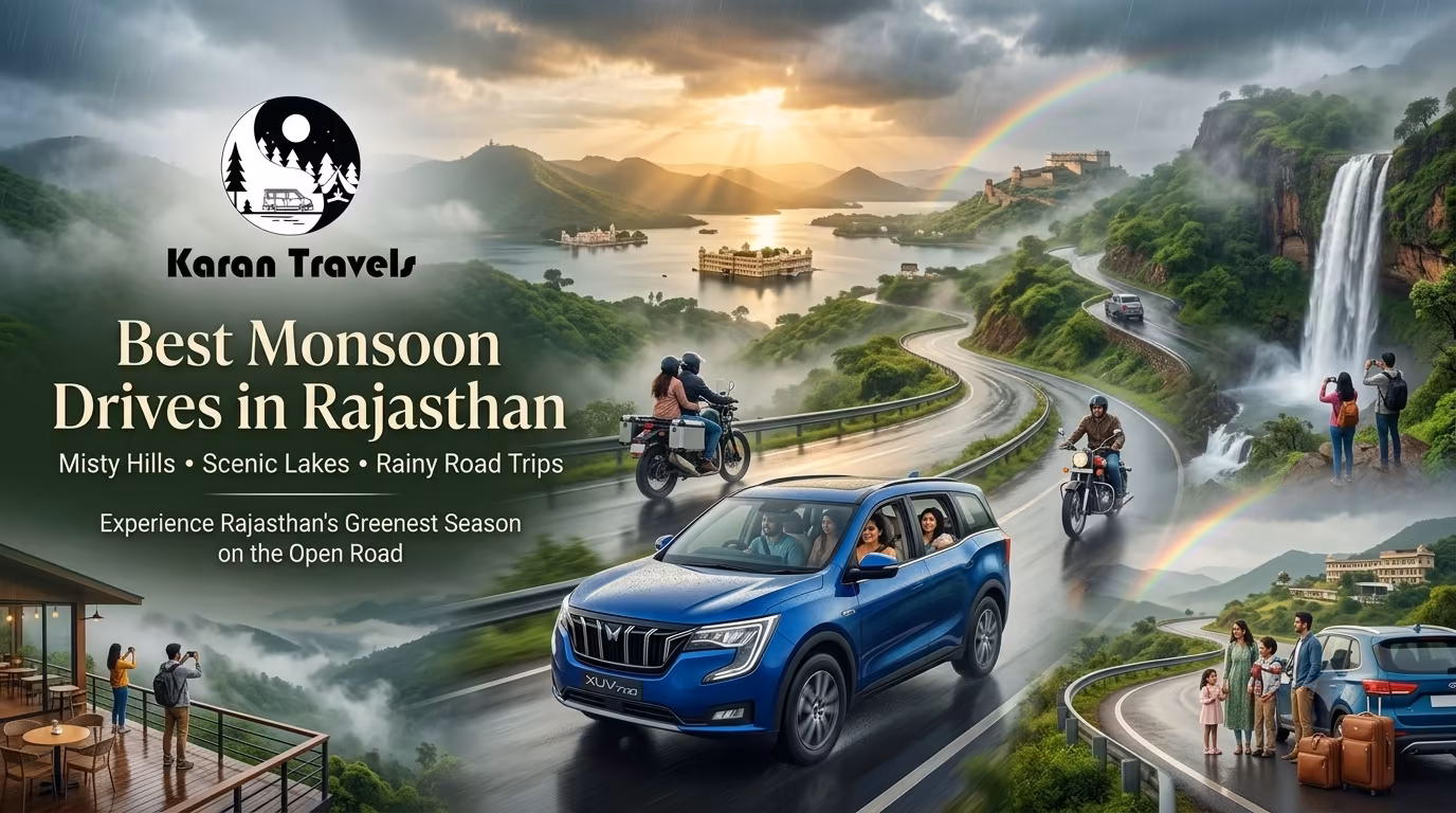 Best Monsoon Drives in Rajasthan: Scenic Road Trips You Shouldn't Miss