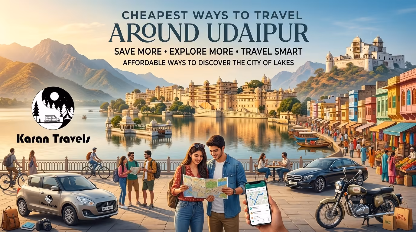 Cheapest Ways to Travel Around Udaipur: A Practical Guide for Budget Explorers