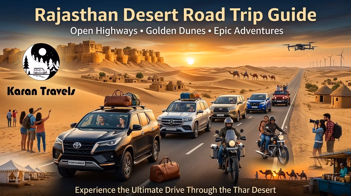 Rajasthan Desert Road Trip Guide: A Premium Journey Through Dunes, Forts, and Hidden Villages