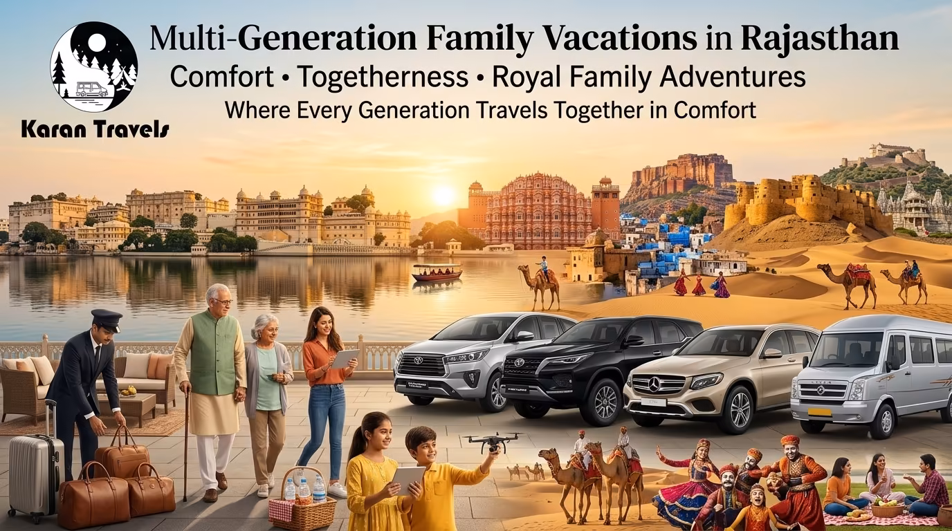 Multi-Generation Family Vacations in Rajasthan: The Complete Guide for Grandparents, Parents & Kids