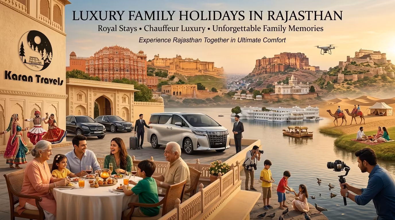 Luxury Family Holidays in Rajasthan: A Memorable Journey for Every Generation