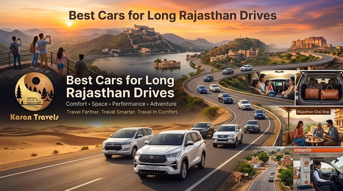 Best Cars for Long Rajasthan Drives: Choose the Right Ride for Desert Highways, Fort Trails, and Family Journeys