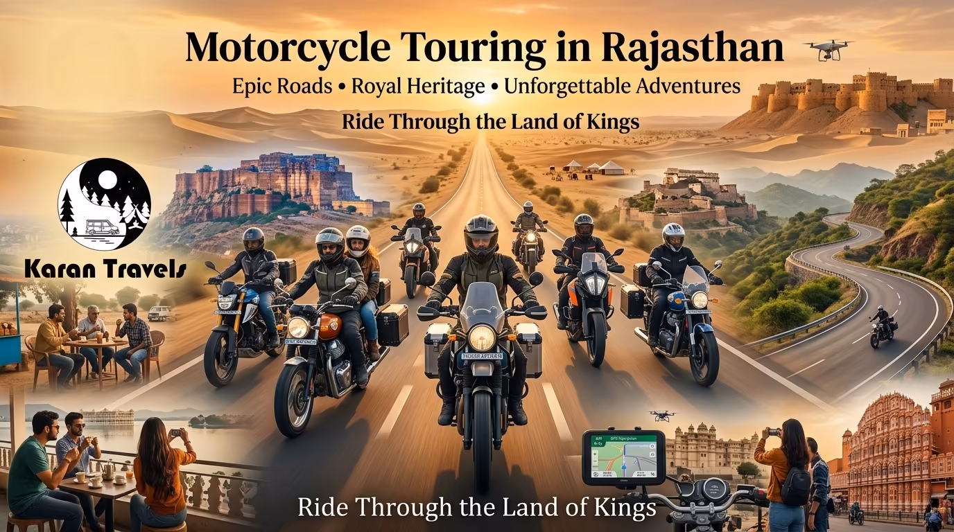 Motorcycle Touring in Rajasthan: The Ultimate Guide to Riding Through the Land of Kings