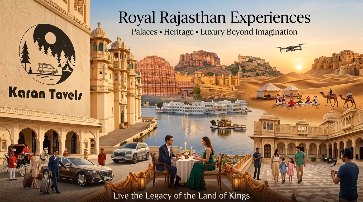 Royal Rajasthan Experiences: A Luxury Journey Through Palaces, Heritage, and Timeless Elegance